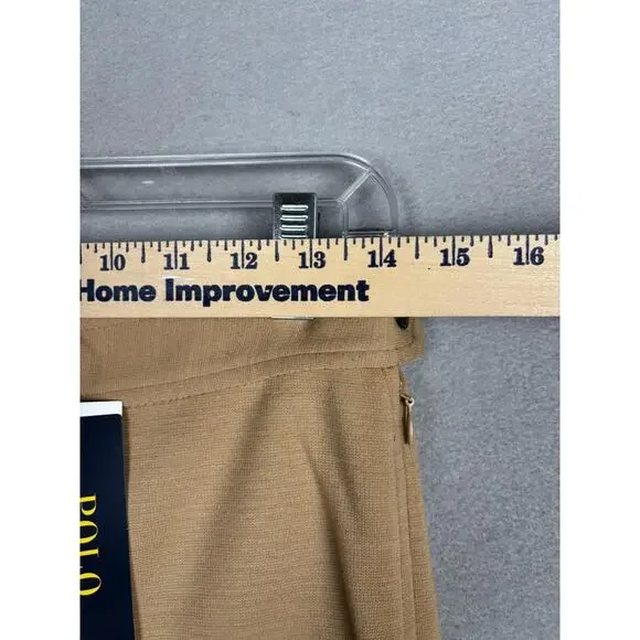 Polo Ralph Lauren Pants Womens Medium Riding Breeches Suede Patch Equestrian - Picture 4 of 16